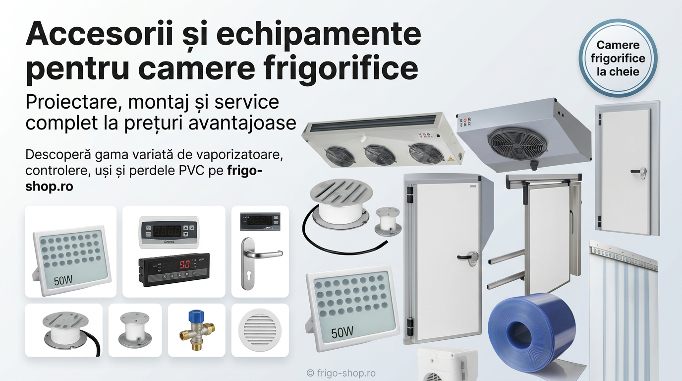Accesorii Camere Frigorifice – Uși, Vaporizatoare, Controlere | Frigo-Shop
